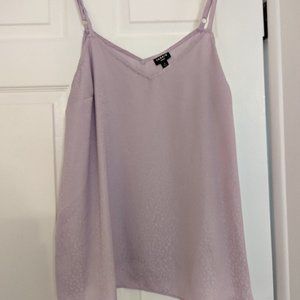 Torrid top - Flowy Cami Style with Spaghetti straps - 0/L - Shimmery Purple